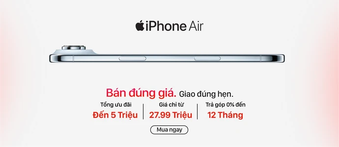 IPHONE AIR<br />Mua ngay